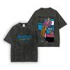 Jolyne Cujoh JoJo's Bizarre Adventure Anime Clothing Men Women T-shirts Short Sleeve Washed T Shirt Vintage Cotton Streetwear