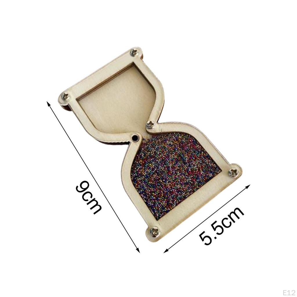 Baby Wooden Hourglass Toy Early Educational Toy, Enlightenment diy Montessori children 3 4 5 6 7 8