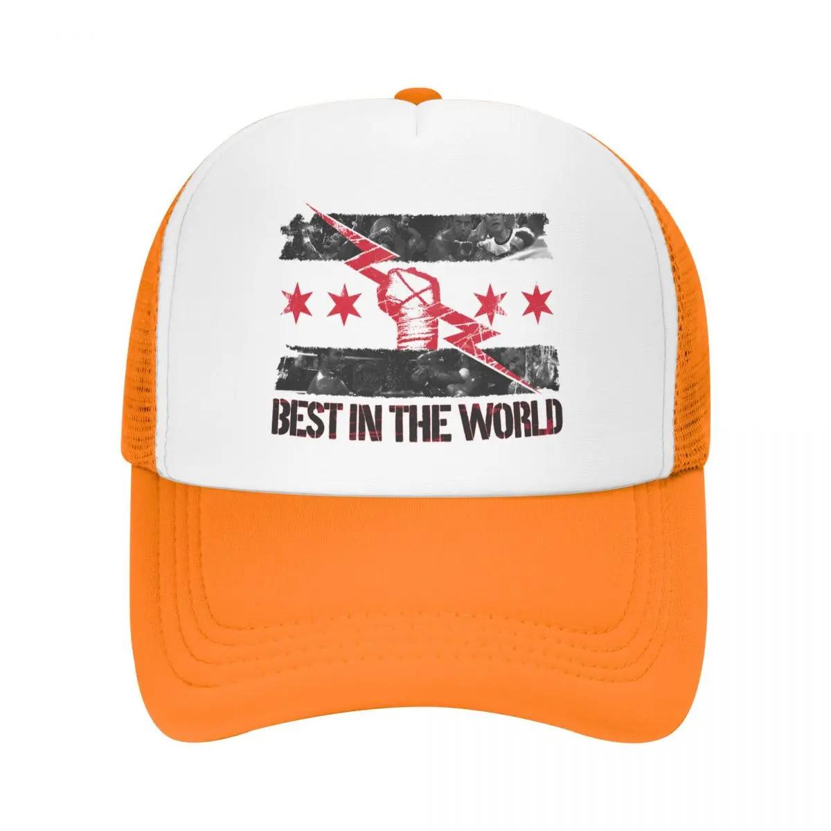 

Custom Punk Unisex Famous Wrestler CM Punk Trucker Hat Adult Adjustable Baseball Cap Women Unisex Outdoor Dad Hat One Size