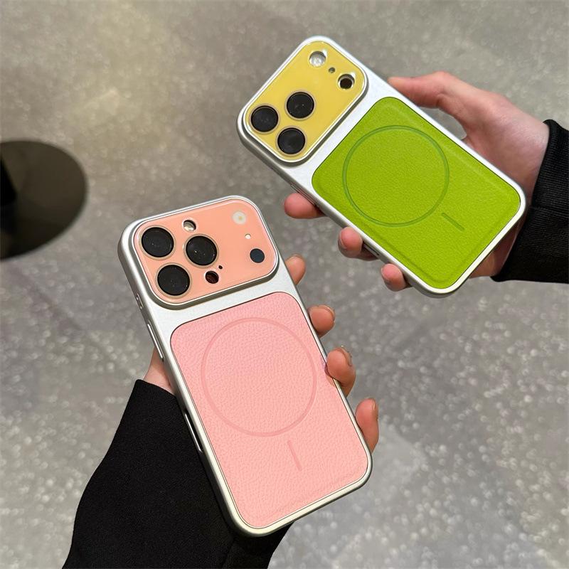 Magnetic Glass Lens Protector for iPhone 14-17 Pro Cases