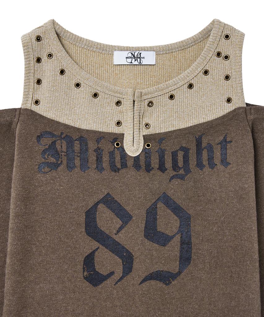 MIDNIGHT MOVE 2 Eyelet T (Brown)