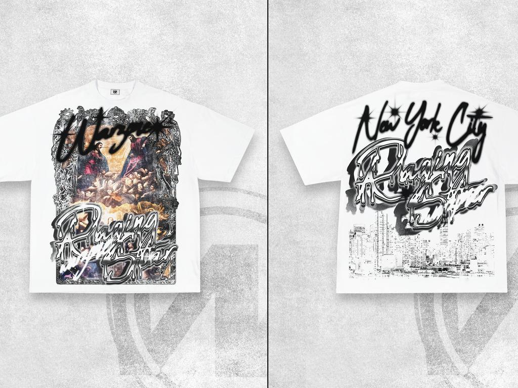Harajuku Hip Hop T-shirts voor Heren Nieuw in Tops en T-shirts Katoen Herenkleding Y2k Oversized GYM Grafisch Sexmachine Vintage