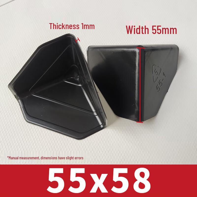 Three-Sided Plastic Packaging Corner Protectors Universal Fit