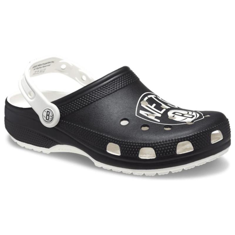 Crocs Brooklyn NBA NETS Breathable Comfortable Clog Unisex Black