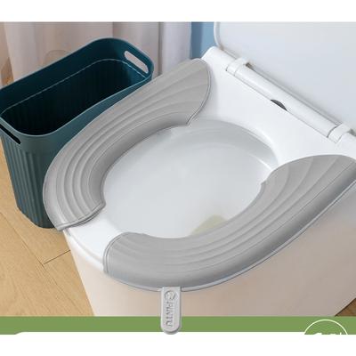 Waterproof Toilet Cushion All Seasons Portable Toilet Cushion EVA Thickened Hand Adhesive Toilet Cover MIT