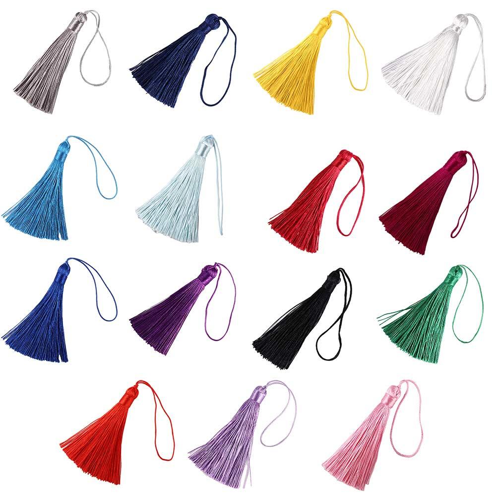 Crafts DIY Embellish Tassel Fringe Tassel Trim Accessories Tassel Hanging Rope Silk Tassel Pendant