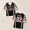 KATSEYE Concert Jersey Unisexe Ample Mode Yoonchae Lara&Sophia Daniela T-shirt pour Fans Été