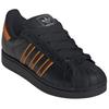 Adidas Superstar 2 Black Crew Orange Women Sneakers Core-Black Semi-Impact-Orange JQ6469