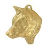 Shiba Inu, Japanese Small Size Dog – Gilded Key Ring with Dog In Gift Box, Handbag Decoration | Art-Dog