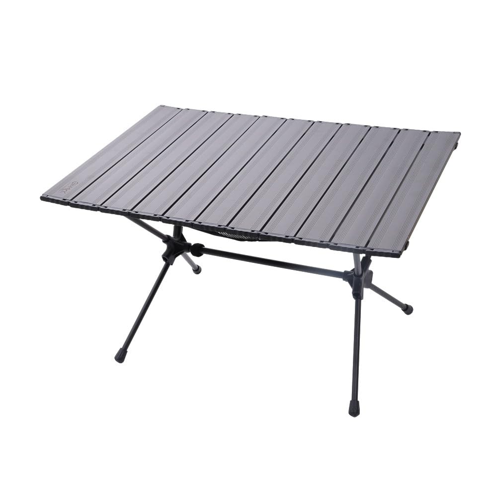 GIMMICK Folding Table Outdoor Table Camping Heat Resistant Leisure Foldable Roll Storage Lightweight 30kg Load Capacity Simple Compact Disaster