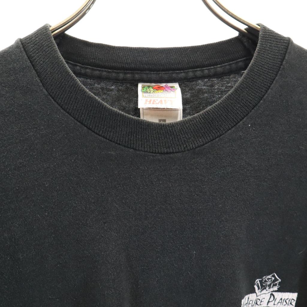 FRUIT OF THE LOOM 90s Old Canadian Short sleeve T-shirt L Single stitch Men's Used