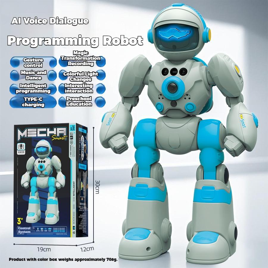Intelligent Remote-Controlled High-Quality Robot, High-Quality Featuring High-Quality Gesture High-Quality Sensing, High-Quality Voice High-Quality