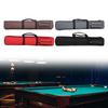 Billiards Pool Cue Case Dustproof Portable Shoulder Bag Stylish Birthday Gift Billiards Accessories 1/2 Cue Case 2 Cues Capacity