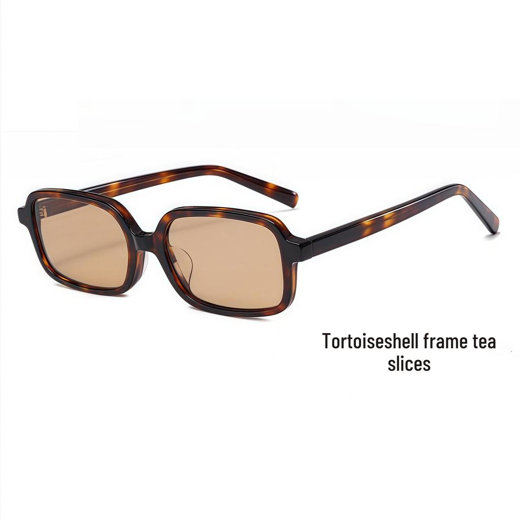 Sluneční brýle Miu z acetátu a HD nylonu ve stylu Zhao Jinmai pro ženy - Špičkové polarizační a blokující modré světlo.