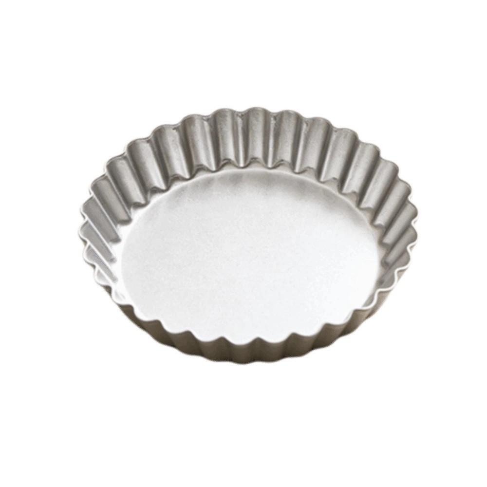Flower Shape Pizza Baking Pan Nonstick Pie Plate Mould Heavy Duty Quiche Pans  Pie Making 10.3cm