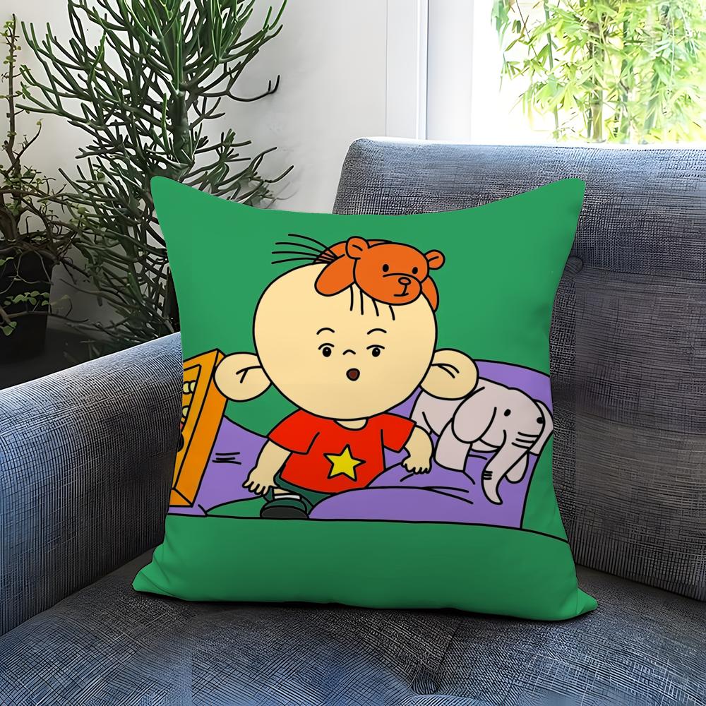 Fashion B-BBig Ear Tutu Cushion Cover Comfortable Reversible Pillow Cover Ideal for Car Sofa Bedroom & Beyond