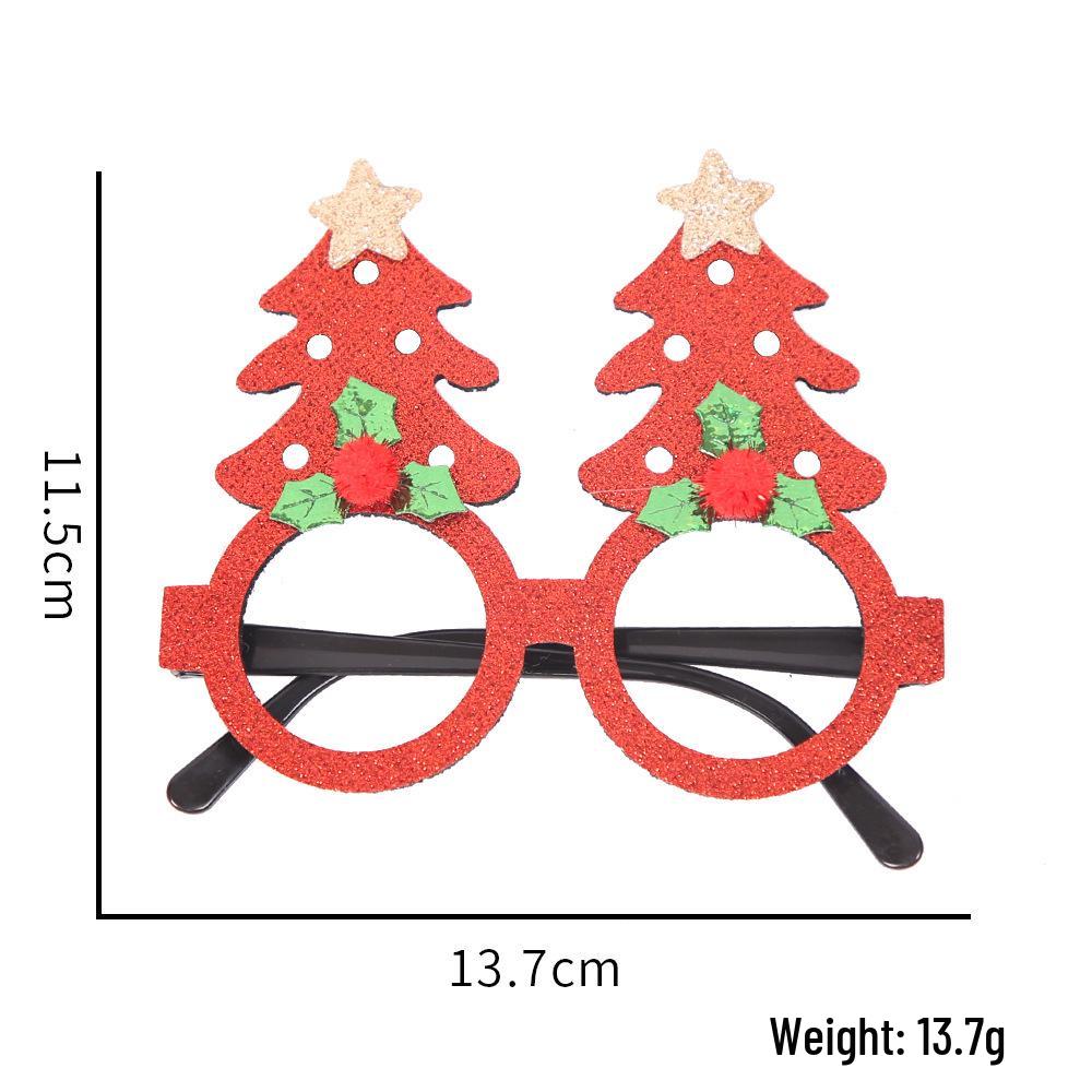 Christmas Party Eyeglass Frames: Santa, Snowman & Antler Designs for Kids