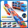 Children's Extra Large Transforming Toy Car Track & Alloy Racing Truck Set
