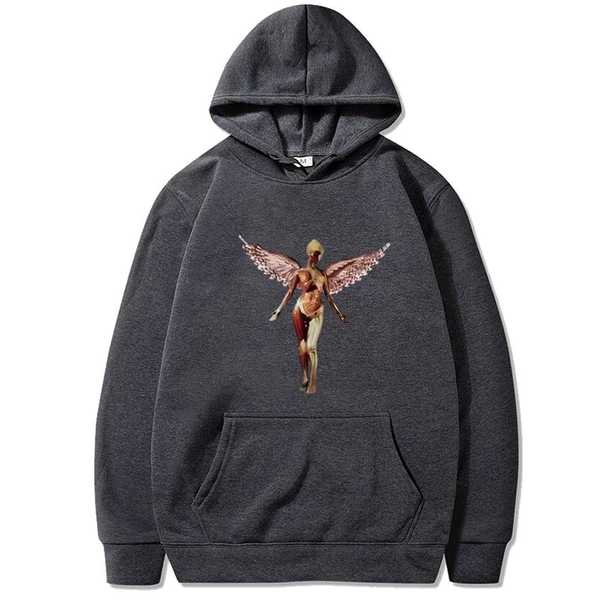 

2025 Новий Альбом У Терто Принт Худі Чоловіки Жінки Харадзюку Готичний Повсякденний Светр Унісекс Фліс Довгий Рукав Пуловер Вуличний одяг 3XL