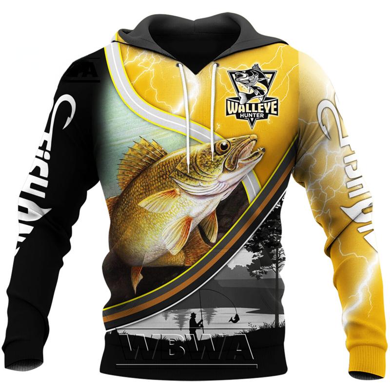 

Любовь Судак Рыбалка 3D Все Напечатано Мужская Осень Толстовка Толстовка Унисекс Уличная одежда Повседневная куртка Пуловер KJ592