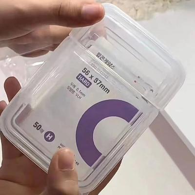 DIY Card Sleeve Protector ABS Θήκη για κάρτες παιχνιδιού Νέο Clear Case Box
