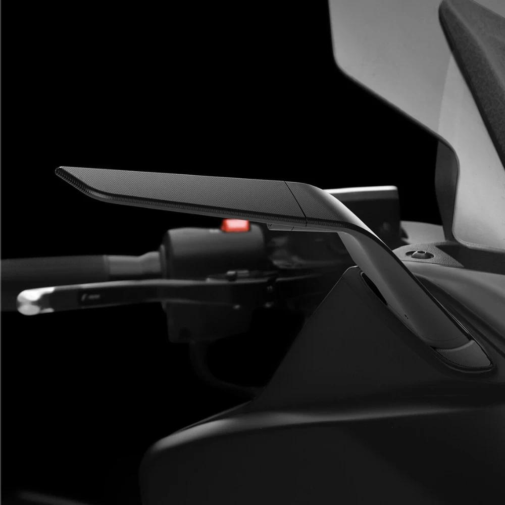 T-MAX 560 Aynalar Motosiklet Dönen Sabit Dikiz Aynası Yamaha T-MAX 500 TMAX 530 Gizli Aynalar Spor Kanatlı Ayna