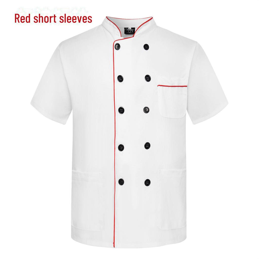 "Unisex Long Sleeve Chef Uniform for Autumn & Winter - Ideal for Hotels, Restaurants, and School Canteens"