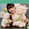 Peluche Pecora Tulipano con Morbido Pelo Corto per il Comfort e Regalo dei Bambini