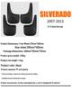 Leather Mud Flaps for 2007-2013 Chevrolet Silverado