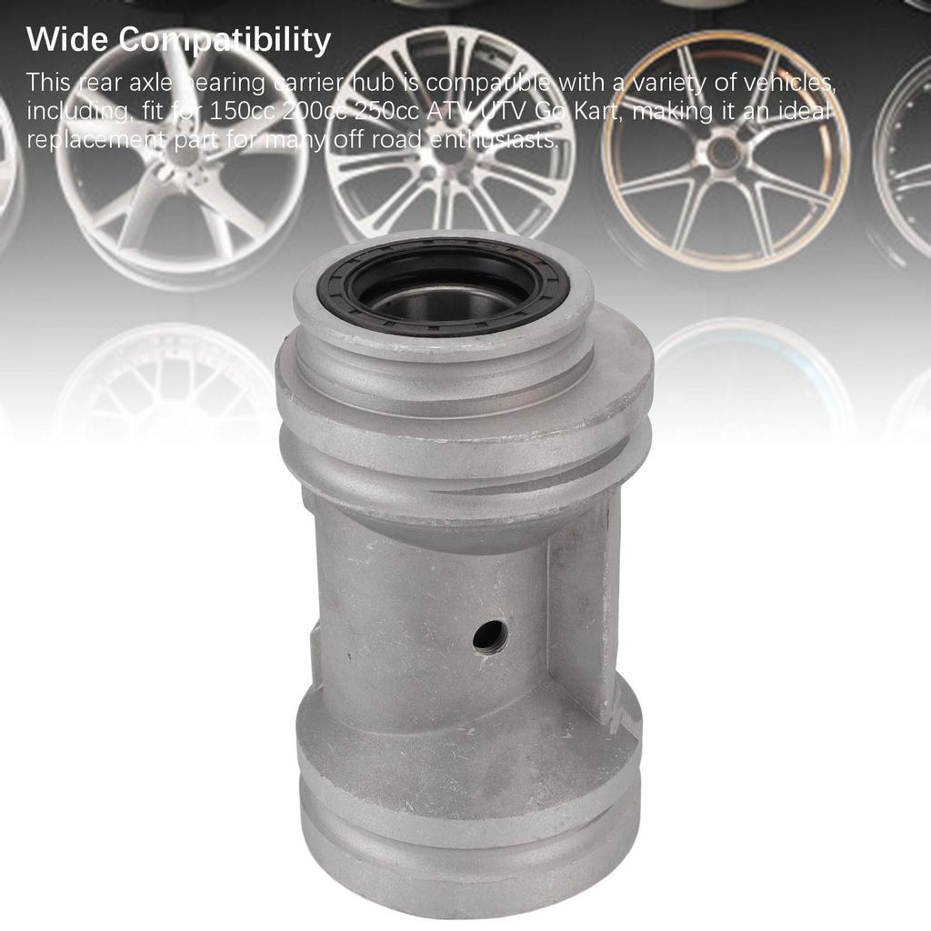 Rear Axle Bearing Housing Carrier Hub 40mm 50mm Shaft Diameter Replacement for 150cc 200cc 250cc ATV UTV Go Kart