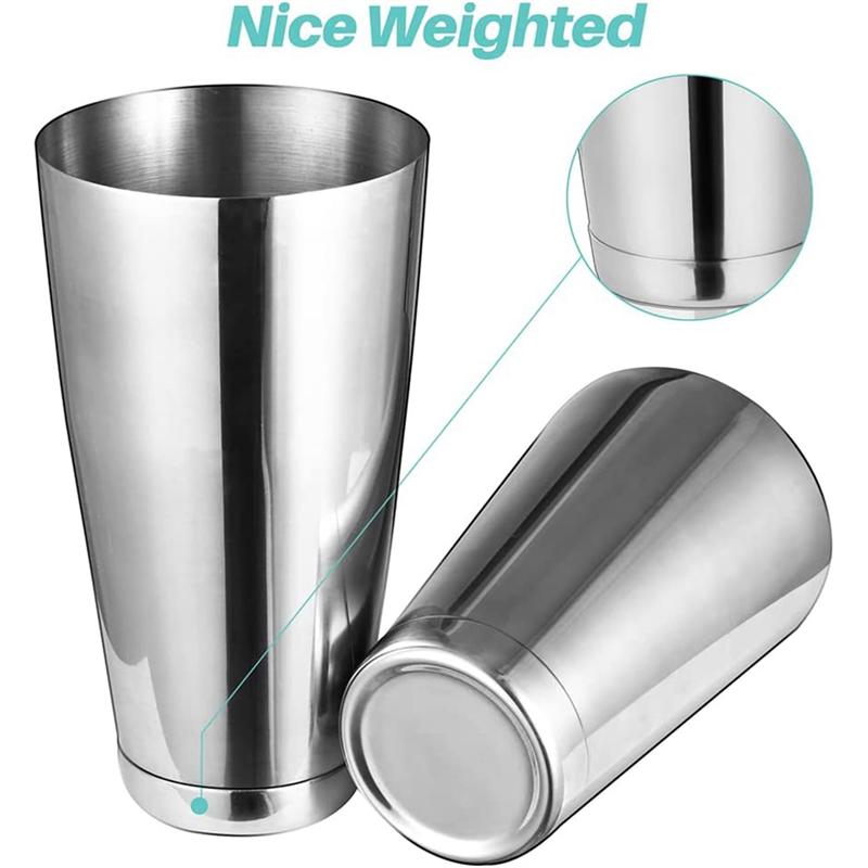 AD23-1 PCS Cocktail Shaker Bar Bartender Shaking Tins For Bartending,Martini Shakers Stainless Steel