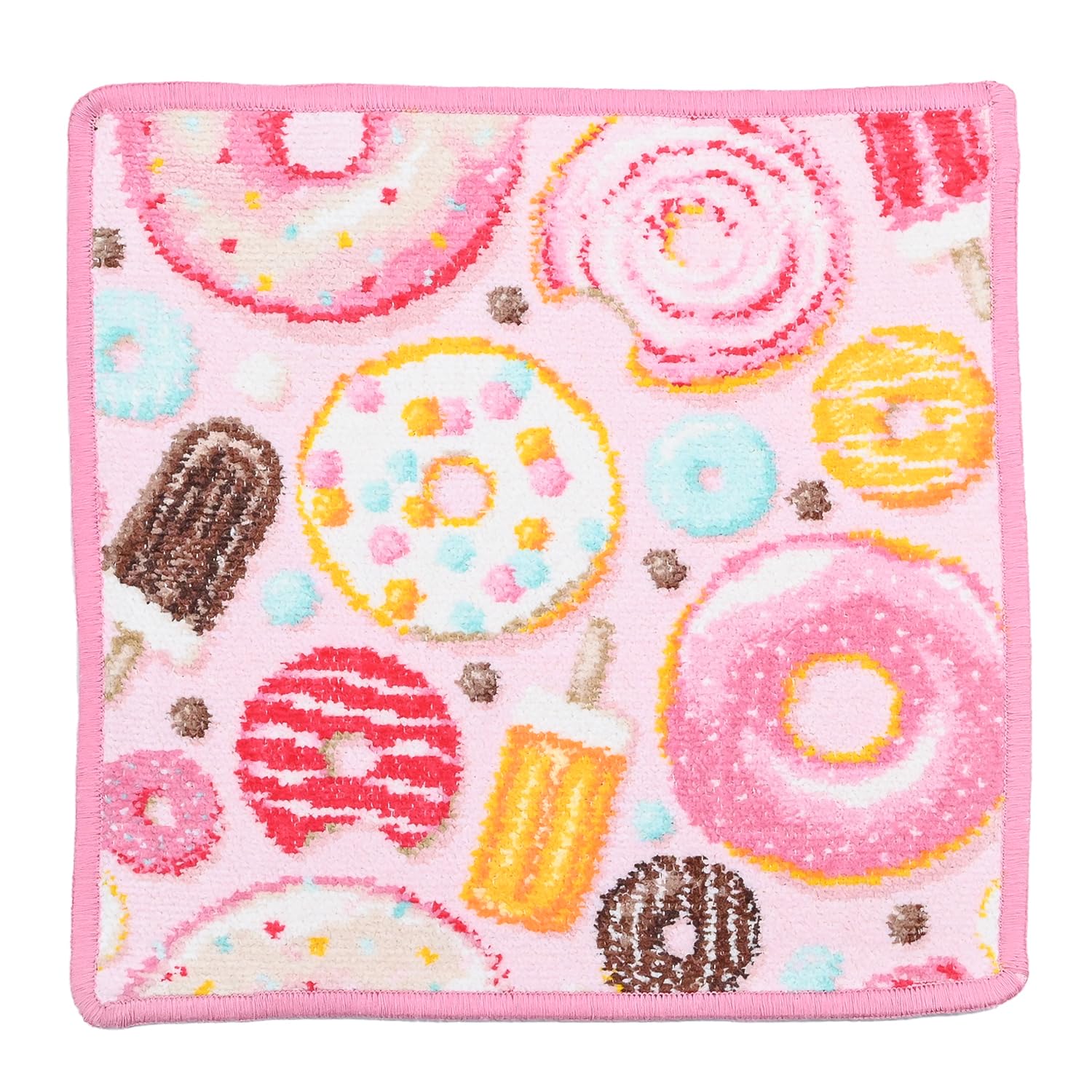Feiler FEILER Handkerchief Hand Towel for Pink 25cm x 25cm Women, & Sweet, [Used]