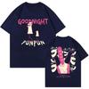 Anime Gute Nacht Punpun Grafik T-Shirt Oyasumi Punpun Merch T-Shirts Herren Damen Niedliche Cartoon Manga T-Shirts Männliche Übergroße Oberteile