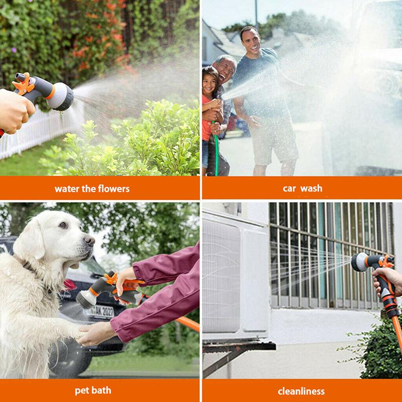 High Pressure Watering Gun Garden Spray Irrigation Watering Nozzle Plant Lawn