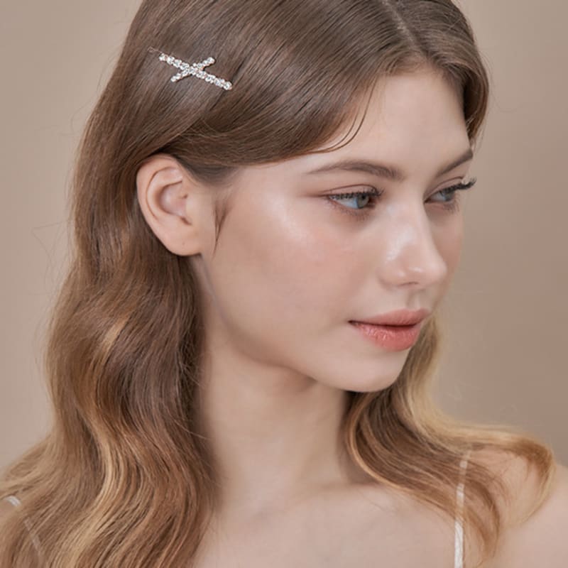 ELLEHAIR Cross Cubic Hairpin ELHP032