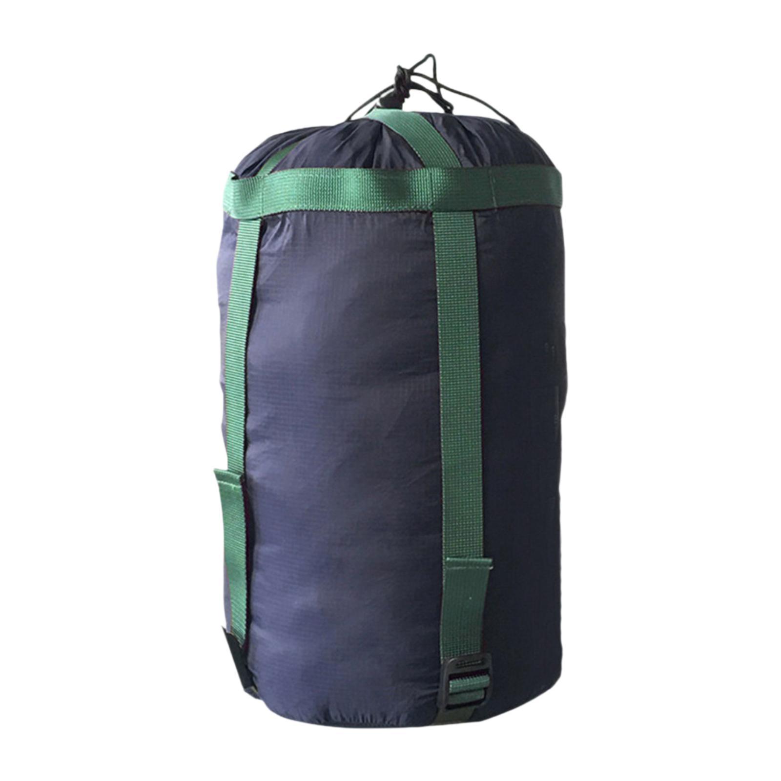 

Compression Sack for Sleeping Bag 7.09inchx14.96inch for Backpacking Camping синий
