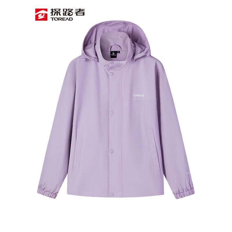 TOREAD Outdoor Windproof Waterproof Color-Block Jacket L