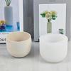 Round Gypsum Silicone Mold DIY Succulents Concrete Flower Pot Vase Cement Molds
