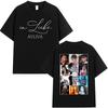 Sommer 2026 Neues Elliva Album Tour Unisex T-Shirt Mode Heißer Verkauf Unisex und Unisex Gleicher Stil Rundhals Bedrucktes T-Shirt