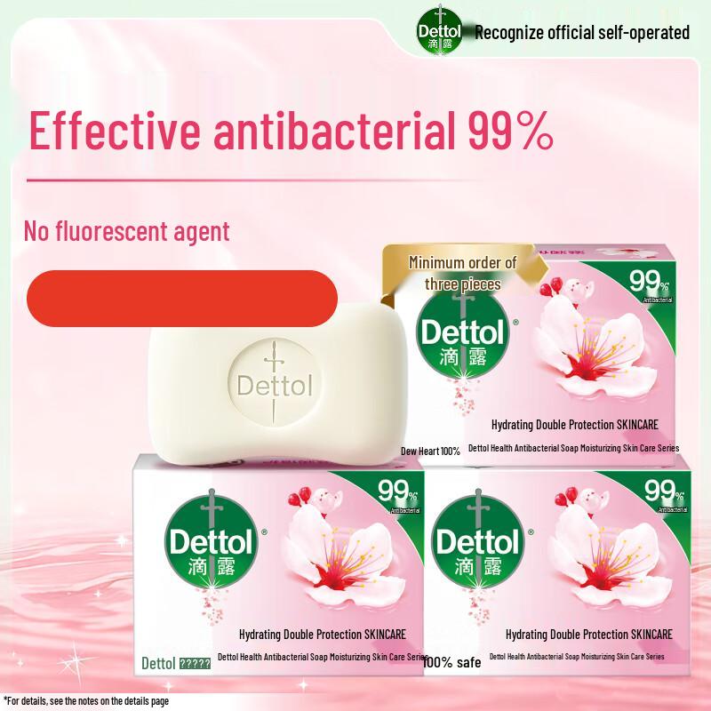 Dettol Moisturizing Antiseptic Bar Soap