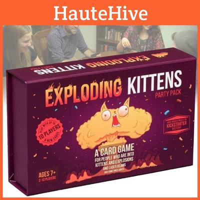 Exploding Kittens Buono Contro Cattivo Gioco di Carte Divertente Gioco di Società Strategico Per Amici