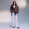 Chuyu Damen Kapuzenjacke Ultraweich Puffer Daunenjacke