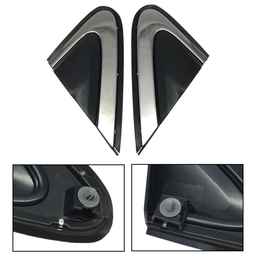 For Honda For CR-V 2012-2016 Front Door Mirror Triangle Trim Cover Plate Replacement OEM 75495T0AH00 75490T0AH00Good Product
