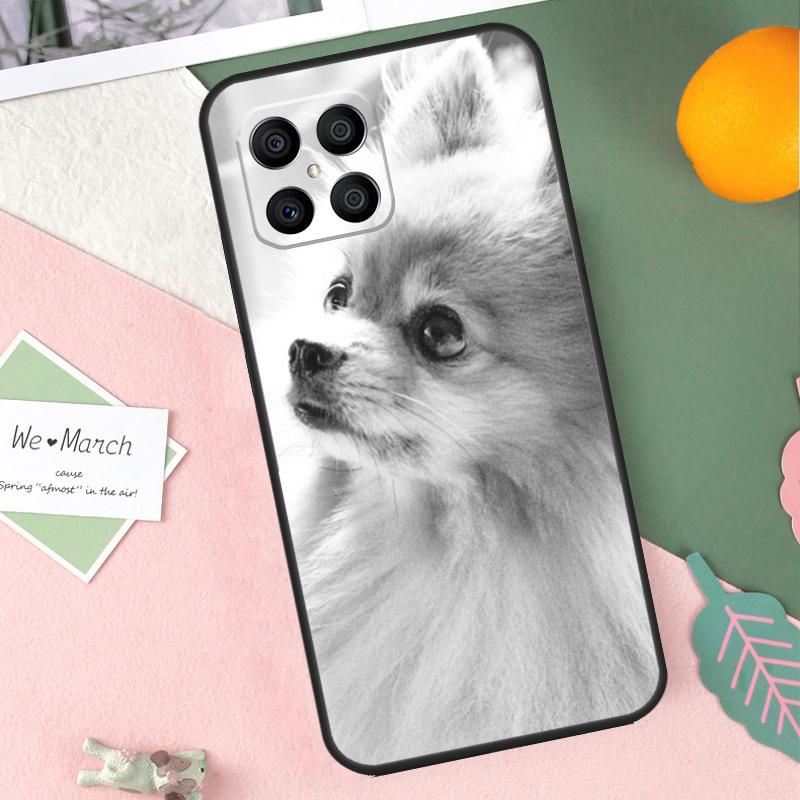 Cartoon Zwergspitz Hund Hülle Für Honor 200 Lite 50 70 90 X9b X9a X8b X8a X8 X9 X9c Honor Magic 7 Pro 5 6 Lite Abdeckung
