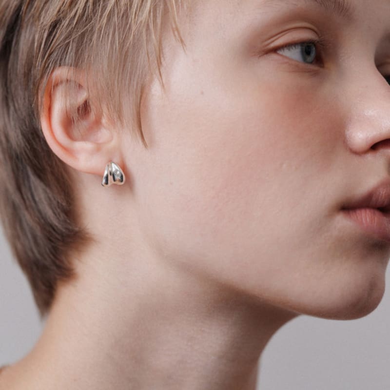 Another Layer Hug Earring (silver925)