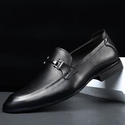 Luxus Herren Slipper Freizeit Echte Leder Mokassins Atmungsaktiv Slip-on Herrenschuhe Büroschuhe Herren Casual Sommer Schuhe