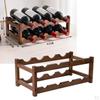 RACK Holder Wood Stand Bottle Storage Shelf