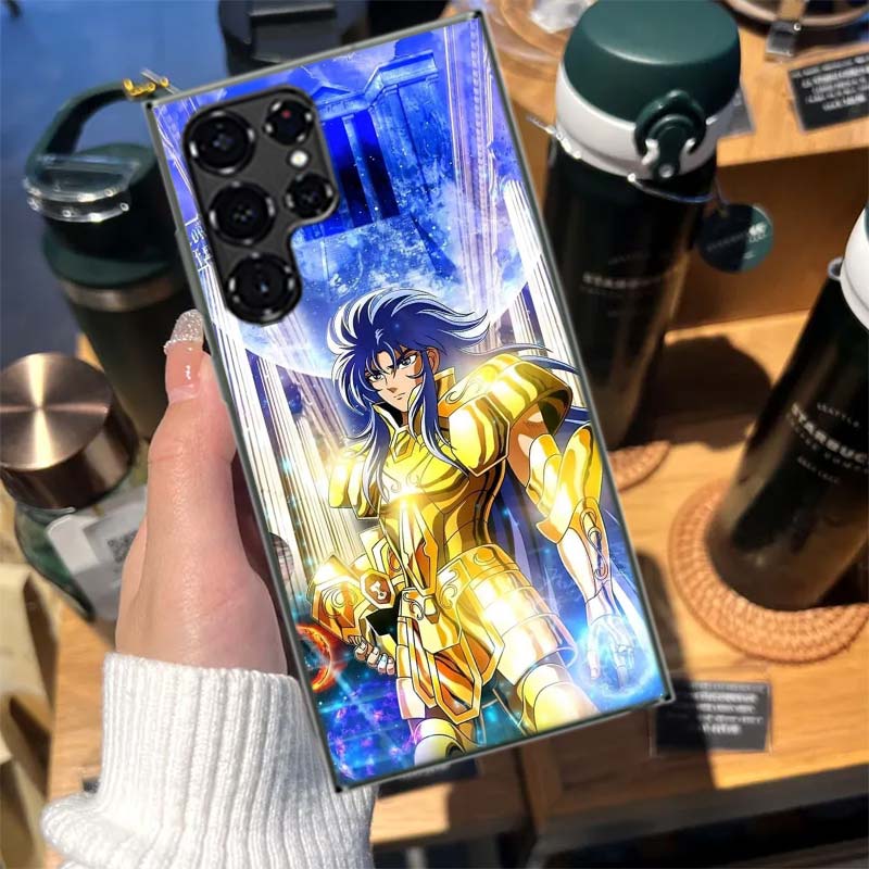 Saint Seiya Knights Of The Zodiac Cases Phone Case for Samsung Galaxy S26 Ultra S25 Edge S24 S23 FE S21 Plus S20 S22 S10 Cover T