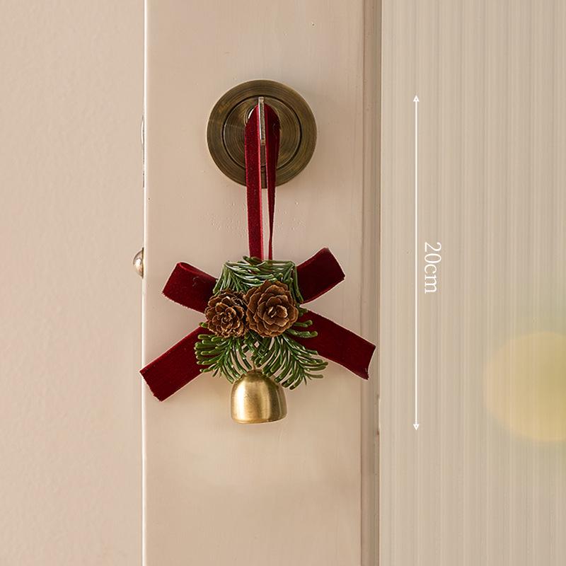 Christmas & New Year Festive Ornaments: Bells, Wreaths, Tree Decor & Spring Festival Pendants