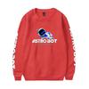 Women Men's Astro Bot Print Hoodies Round Neck Hooded Sweatshirts Man Pullover Male Top Streetwear Outdoor Tracksuit